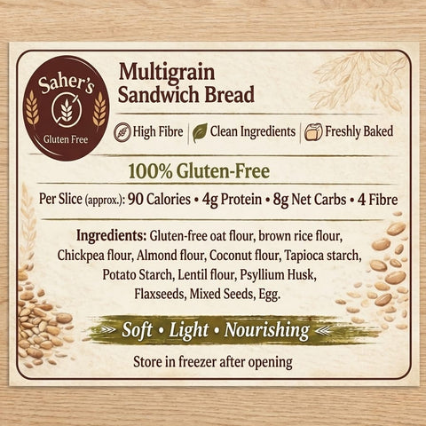 Multigrain Sandwich Bread
