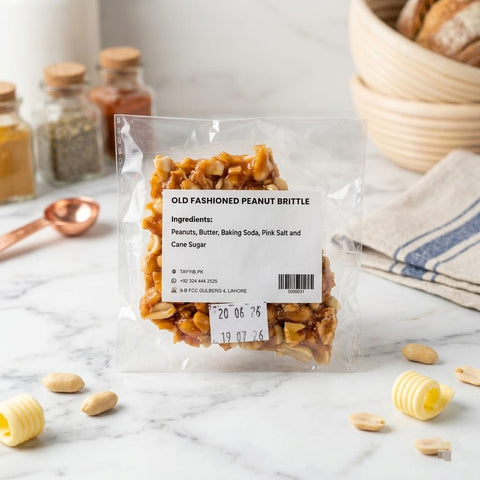 Old Fashioned Peanut Brittle 50g