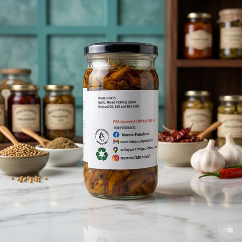 Nano's Garlic Achaar 350ml
