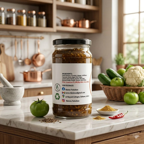 Nano's Vegetable Burger Relish 350ml