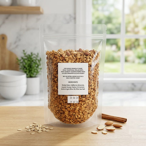 Ceylon Cinnamon & Roasted Almond Granola 300g