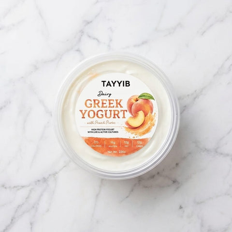 Greek Yogurt (Peach) 220g