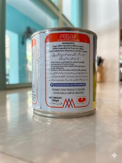 Polac Sweetened Condensed Milk 390g