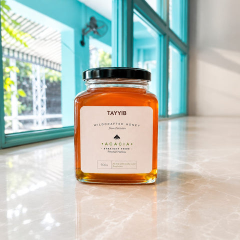 Acacia Honey 500g - Tayyib Store - Tayyib Foods - Lahore