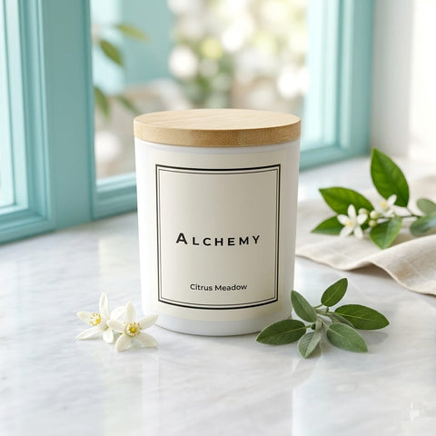 Alchemy Citrus Meadow Candle - Tayyib Store - ALCHEMY - Lahore