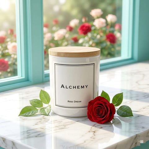 Alchemy Rose Dream Candle - Tayyib Store - ALCHEMY - Lahore