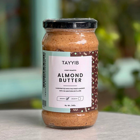 Almond Butter 340g - Tayyib Store - Tayyib Foods - Lahore