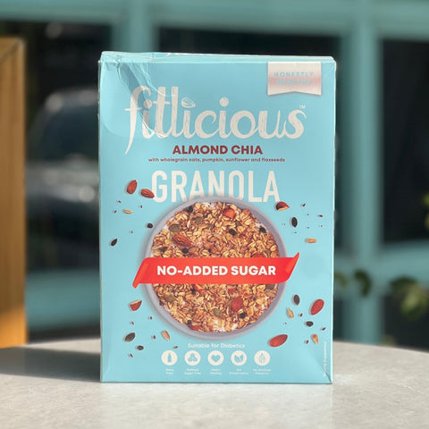 Almond Chia Granola 400g - Tayyib Store - Fitlicious - Lahore