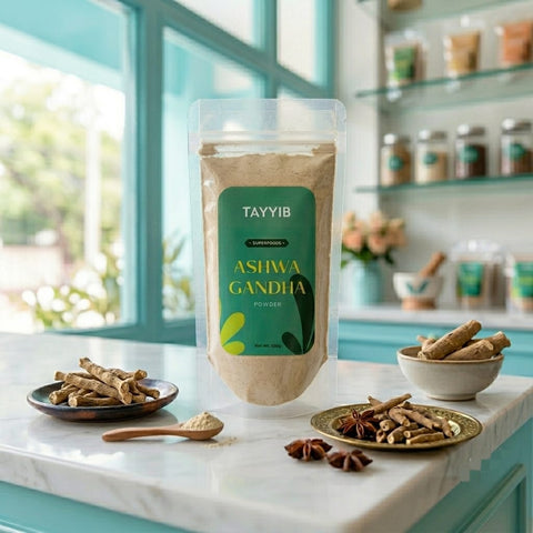 Ashwagandha Powder 100g - Tayyib Store - Tayyib Foods - Lahore