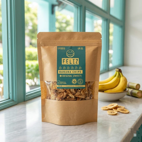 Banana Chips Original Sweet 100g - Tayyib Store - Feliz - Lahore
