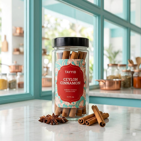 Ceylon Cinnamon 50g - Tayyib Store - Tayyib Foods - Lahore