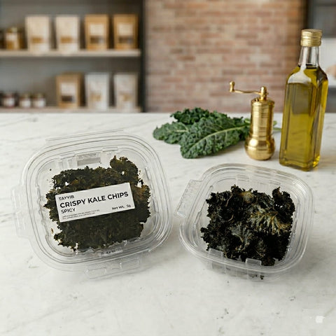 Crispy Kale Chips (Spicy) 5g - Tayyib Store - Tayyib Foods - Lahore