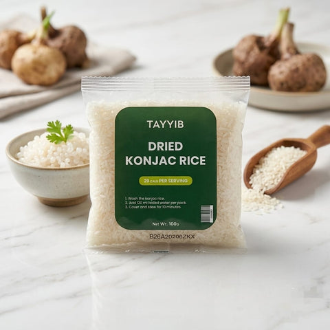 Dried Konjac Rice 100g - Tayyib Store - TAYYIB - Lahore