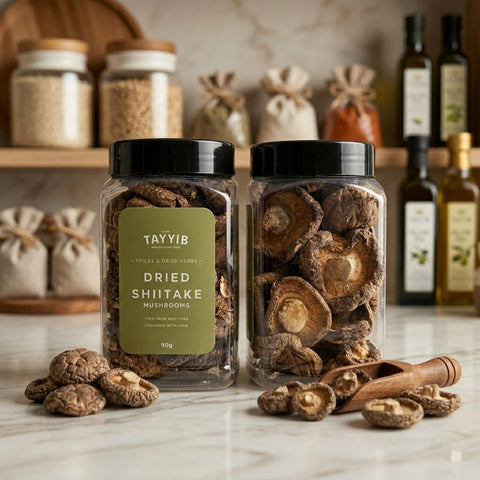 Dried Shiitake Mushrooms 90g - Tayyib Store - Tayyib Foods - Lahore