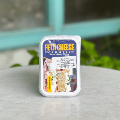 Feta Crumbly Cheese 250g - Tayyib Store - Farmer's Cheese Making - Lahore