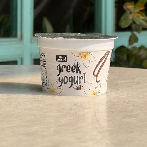 Greek Yogurt (Vanilla) 100g - Tayyib Store - Dairy Culture - Lahore