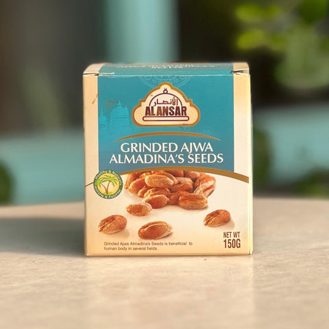 Grinded Ajwa Almadina's Seeds 150g - Tayyib Store - Tayyib Foods - Lahore