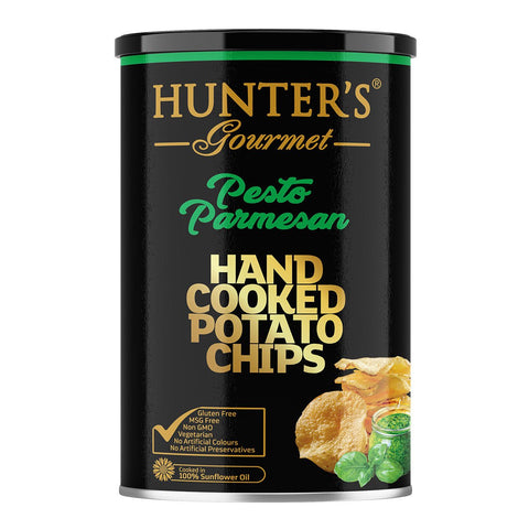 Hand Cooked Potato Chips - Pesto Parmesan 150g - Tayyib Store - Hunter Foods - Lahore