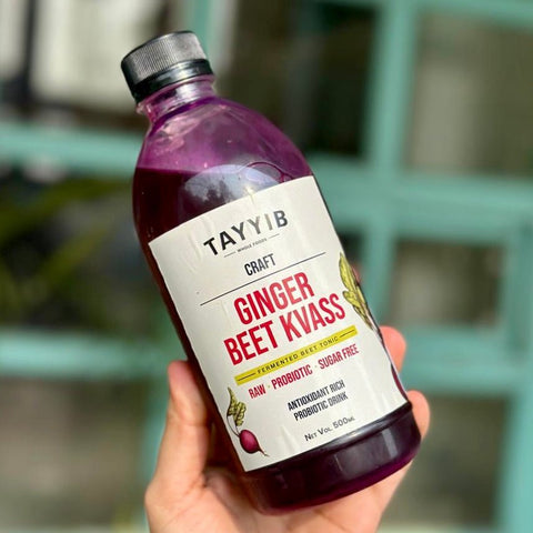 KVASS Beetroot & Ginger 500ml - Tayyib Store - Tayyib Foods - Lahore