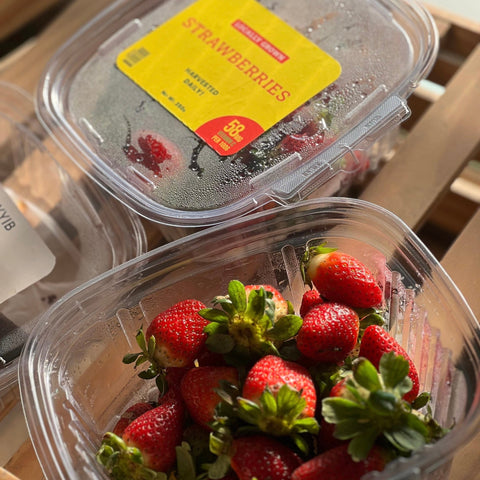 Local Strawberries 350g - Tayyib Store - Tayyib Foods - Lahore