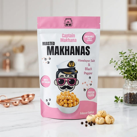 Makhanas Salt & Black Pepper - Tayyib Store - Mayfair Treats - Lahore