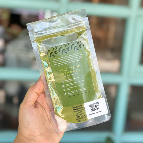 Matcha Powder 40g - Tayyib Store - Tayyib Foods - Lahore