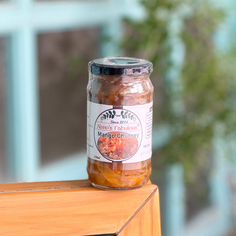 Nano's Mango Chutney 350ml - Tayyib Store - Nanos Fabulous - Lahore