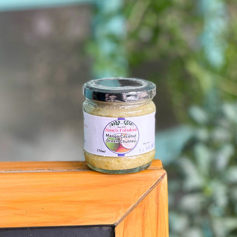 Nano's Mango Coconut Green Chutney 150ml - Tayyib Store - Nanos Fabulous - Lahore