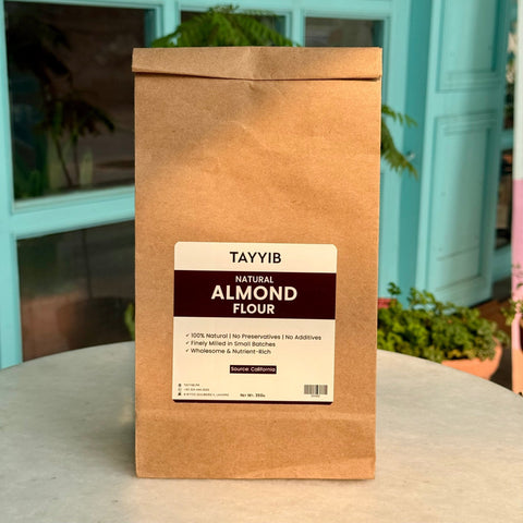 Natural Almond Flour 350g - Tayyib Store - Tayyib Foods - Lahore