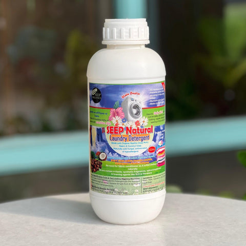 Natural Laundry Detergent 1liter - Tayyib Store - Seep Organics - Lahore