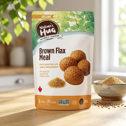 NH Brown Flax Meal 300g - Tayyib Store - Nature's Hug - Lahore