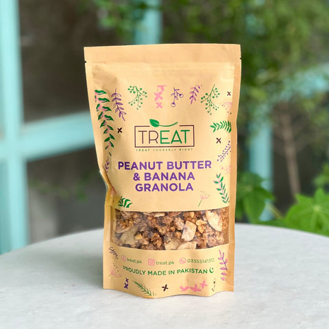 Peanut Butter and Banana Granola 360g - Tayyib Store - Treat - Lahore