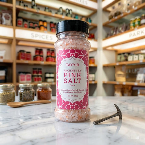 Pink Salt (Coarse) 380g - Tayyib Store - Tayyib Foods - Lahore