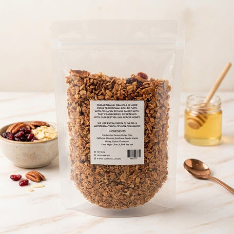 Specialty Granola (Cranberry Pecan Almond) 300g - Tayyib Store - Tayyib Foods - Lahore