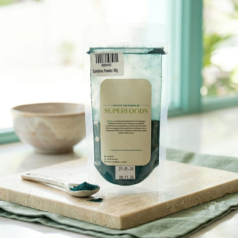 Spirulina Powder 50g - Tayyib Store - Tayyib Foods - Lahore