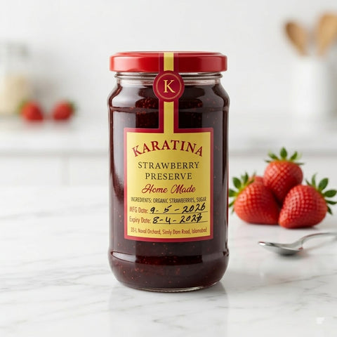 Strawberry Preserve - Tayyib Store - Karatina - Lahore