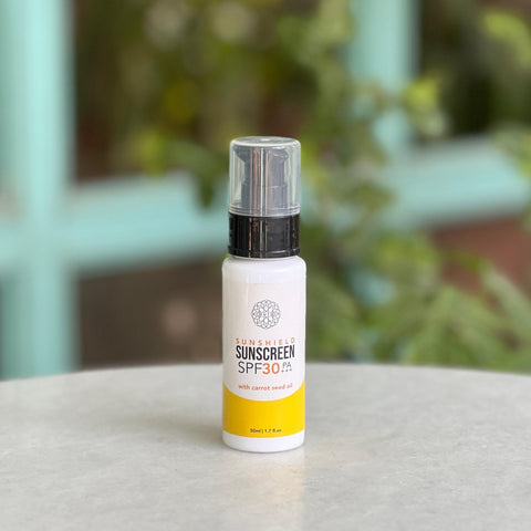 Sunscreen Carrot Seed Oil 50ml - Tayyib Store - Aura Crafts - Lahore