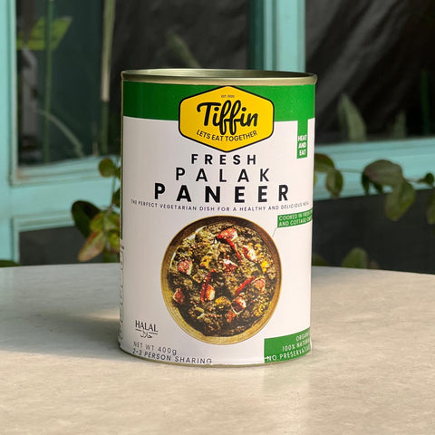 Tiffin Palak Paneer 400g - Tayyib Store - Tiffin Delights - Lahore