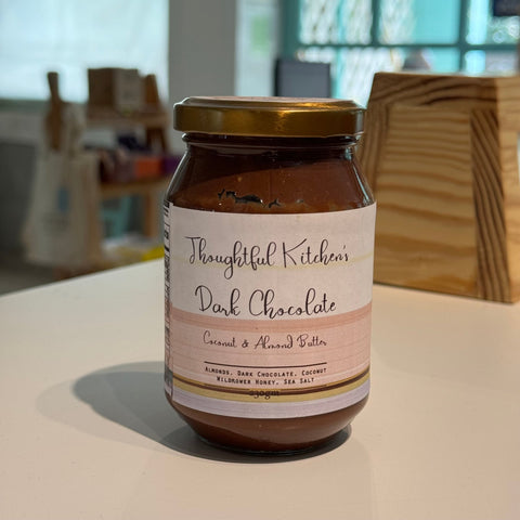 TK Dark Chocolate Coconut & Almond Butter 230g - Tayyib Store - Thoughtful Kitchen - Lahore