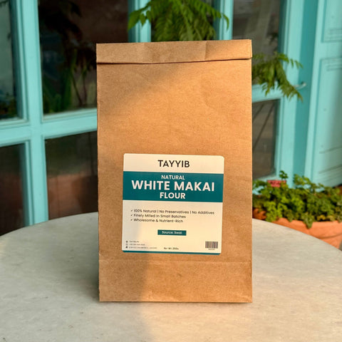 White Makai Flour 350g - Tayyib Store - Tayyib Foods - Lahore