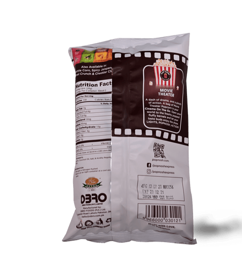 Movie Theatre Popcorn - TAYYIB - Pop Nosh - Lahore